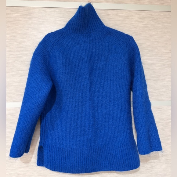 & Other Stories Blue Knit Turtle Neck Sweater in sz. S - Picture 7 of 12